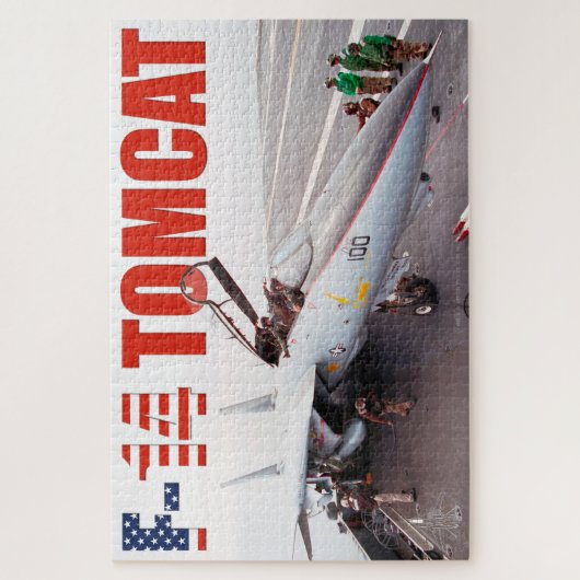 F-14 TOMCAT "PREFLIGHT" (20x30 inch) Legpuzzel (Verticaal)