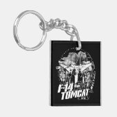 F-14 Tomcat Sleutelhanger Acryl Sleutelhanger (Voorkant Links)