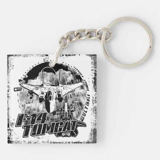 F-14 Tomcat Sleutelhanger AcrylSleutelhanger (Achterkant)
