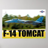 F-14 TOMCAT "START" POSTER (Voorkant)