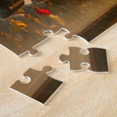 F-14 TOMCAT "SUNSET LAUNCH" (11x14 inch) Legpuzzel (Zijkant)