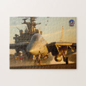 F-14 TOMCAT "SUNSET LAUNCH" (11x14 inch) Legpuzzel (Horizontaal)