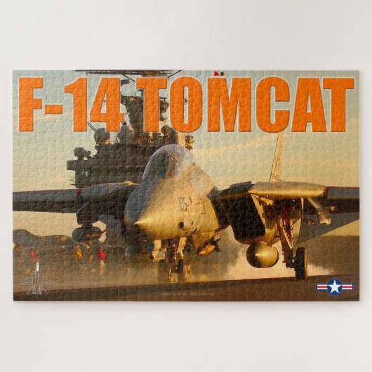 F-14 TOMCAT "SUNSET LAUNCH" (20x30 inch) Legpuzzel (Horizontaal)
