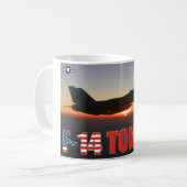 F-14 TOMCAT "SUNSET PATROL" KOFFIEMOK (Voorkant links)