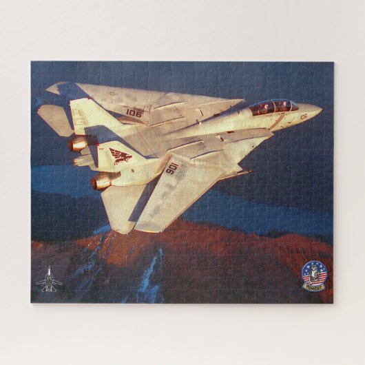 F-14 TOMCAT "SWING WING" (16x20 inch) Legpuzzel (Horizontaal)
