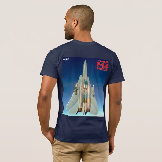 F-14 TOMCAT T-SHIRT (Achterkant volledig)