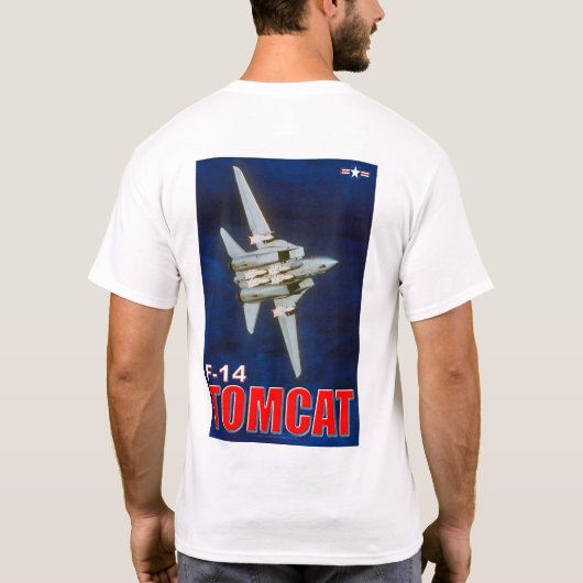 F-14 TOMCAT T-SHIRT (Achterkant)