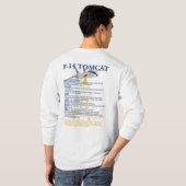F-14 Tomcat T-Shirt (Achterkant volledig)
