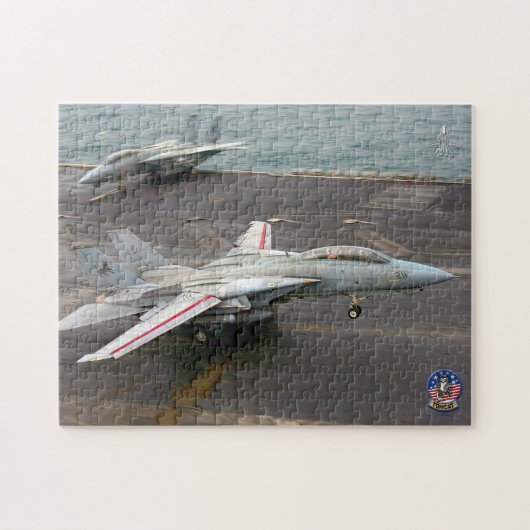 F-14 TOMCAT “TRAP” (28x36 cm) Legpuzzel (Horizontaal)