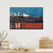 F-14 TOMCAT "TRAP"-POSTER POSTER (Keuken)