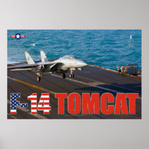 F-14 TOMCAT "TRAP"-POSTER POSTER
