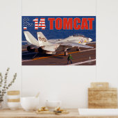 F-14 TOMCAT "TRAP"-POSTER POSTER (Keuken)