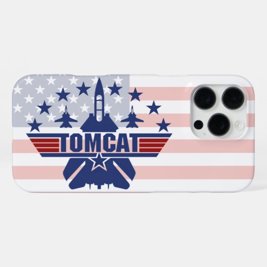 F-14 TOMCAT "USA" iPhone HOESJE (Achterkant horizontaal)