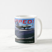 F-14 Tomcat "VERKEERD!" Mok (Voorkant rechts)