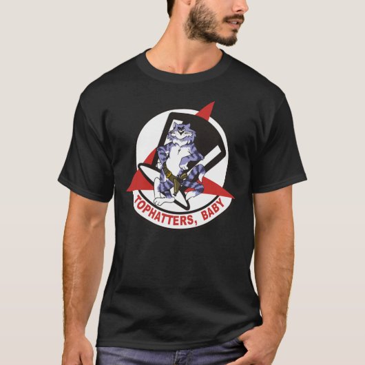 F-14 Tomcat VF-14 Tofatters T-shirt (Voorkant)