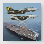 F-14 TOMCAT VIERKANTE KLOK (Voorkant)