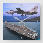 F-14 TOMCAT VIERKANTE KLOK (Voorkant)