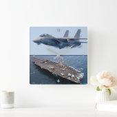 F-14 TOMCAT VIERKANTE KLOK (Huis)