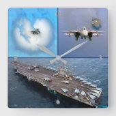 F-14 TOMCAT VIERKANTE KLOK (Voorkant)