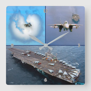 F-14 TOMCAT VIERKANTE KLOK