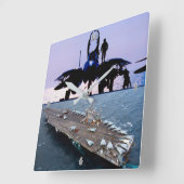 F-14 TOMCAT VIERKANTE KLOK (Hoek)