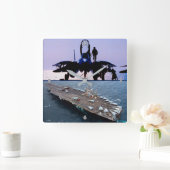 F-14 TOMCAT VIERKANTE KLOK (Huis)
