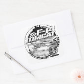 F-14 Tomcat Vierkante Sticker (Envelop)