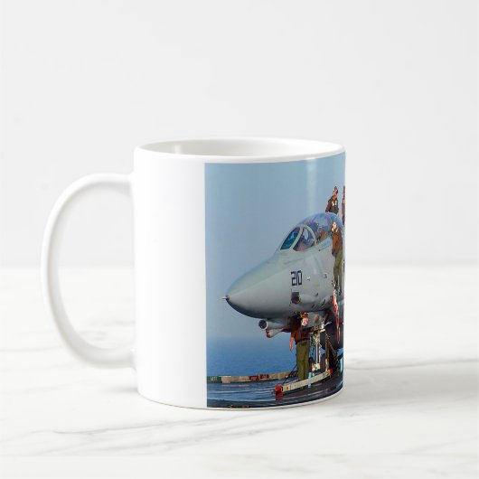 F-14 TOMCAT "VLUCHTDEK" KOFFIEMOK (Links)