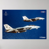 F-14 TOMCAT "WINGMAN" POSTER (Voorkant)