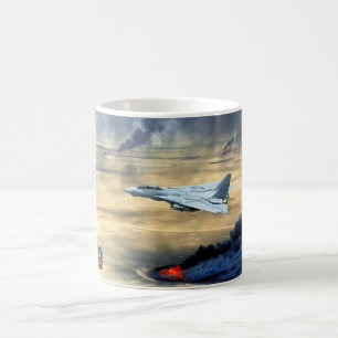 F-14 TOMCAT "WOESTIJNPATROUILLE" KOFFIEMOK
