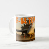 F-14 TOMCAT "ZONSONDERGANG" KOFFIEMOK (Voorkant links)