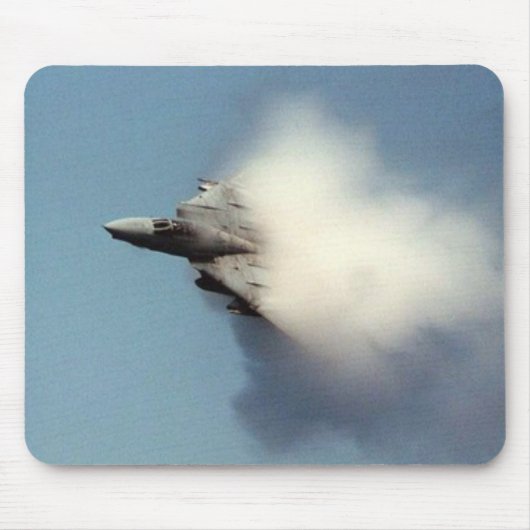 F-14 Vapor Cloud Mousepad Muismat (Voorkant)