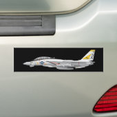 F-14 VF-21: Militaire strijd Tomcat Bumpersticker (Op auto)