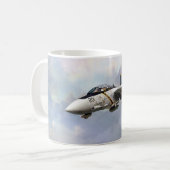 ”F-14A TOMCAT JOLLY ROGERS”mug Koffiemok (Voorkant links)
