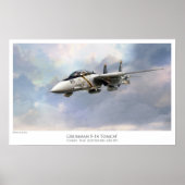 F-14A TOMCAT VF-84 JOLLY ROGERS POSTER (Voorkant)