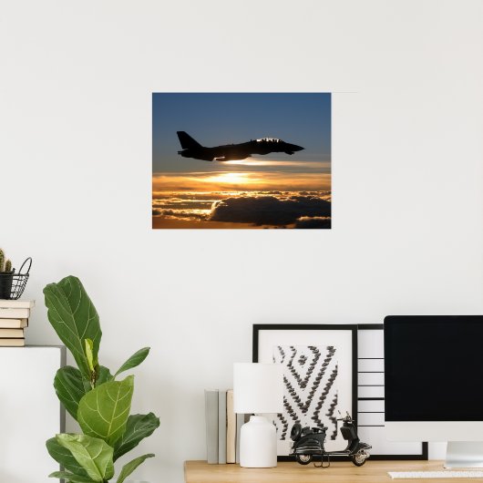 F-14D Tomcat Poster (Thuiskantoor)