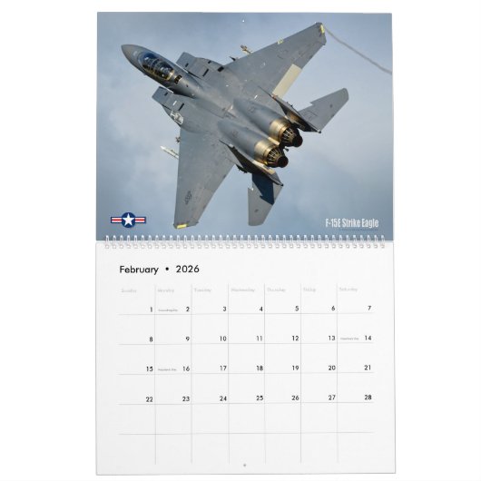 F-15 ADELAAR KALENDER (Feb 2026)