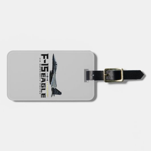 F-15 Eagle Bagagelabel (Voorkant horizontaal)