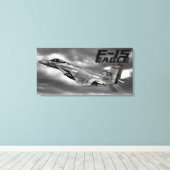 F-15 Eagle Canvas Afdruk (Insitu (Houten vloer))
