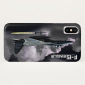 F-15 Eagle Case-Mate iPhone Case (Achterkant (horizontaal))