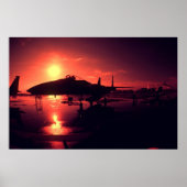 F-15 Eagle Fighter Jet Poster (Voorkant)