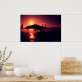 F-15 Eagle Fighter Jet Poster (Keuken)