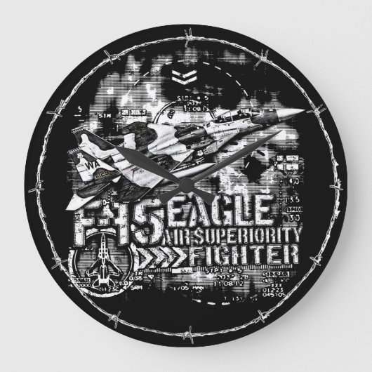 F-15 Eagle Grote Klok (Voorkant)