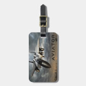 F-15 Eagle Jet Fighter Bagagelabel (Voorkant verticaal)