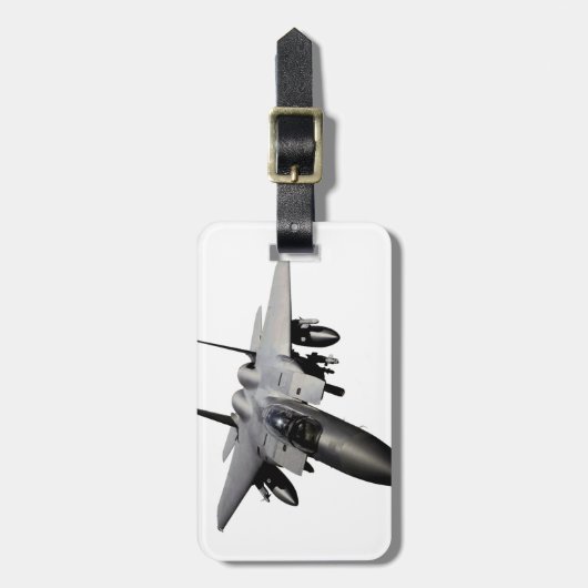 F-15 Eagle Jet Fighter Bagagelabel (Voorkant verticaal)