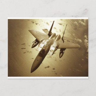 F-15 Eagle Jet Fighter Briefkaart