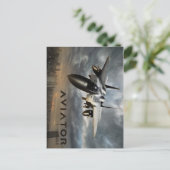 F-15 Eagle Jet Fighter Briefkaart (Staand voorkant)
