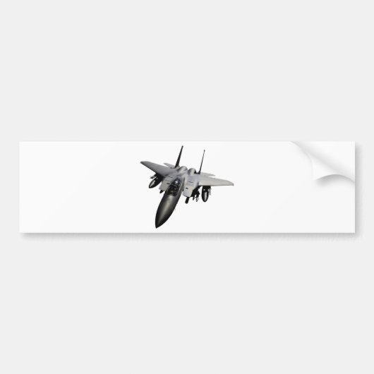 F-15 Eagle Jet Fighter Bumpersticker (Voorkant)