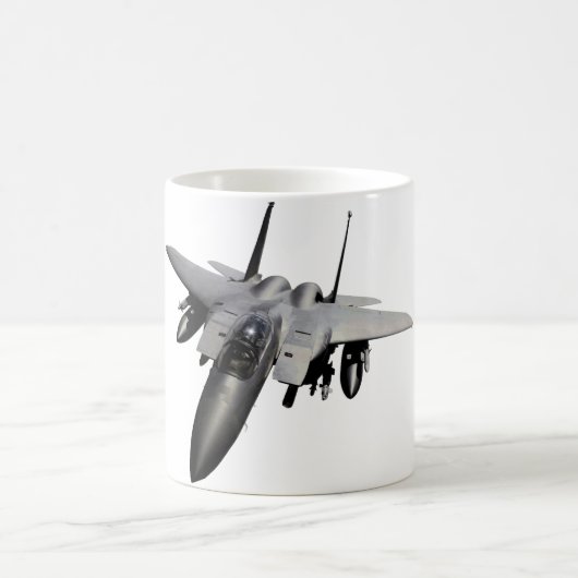 F-15 Eagle Jet Fighter Koffiemok (Center)