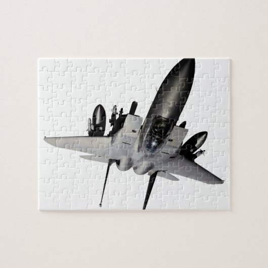 F-15 Eagle Jet Fighter Legpuzzel (Horizontaal)
